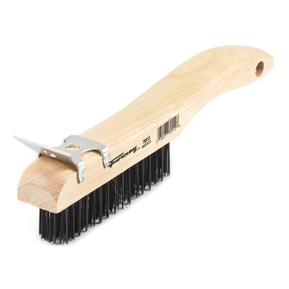 70512 Scratch Brush with Scraper,